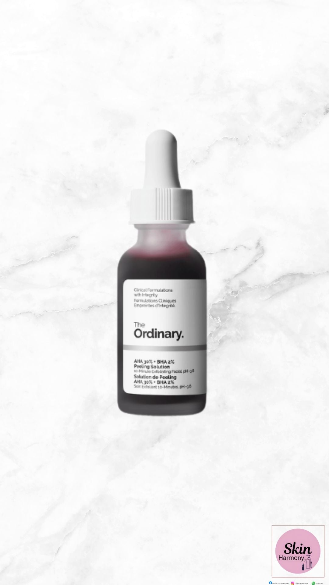 The Ordinary AHA 30% + BHA 2% Peeling Solution