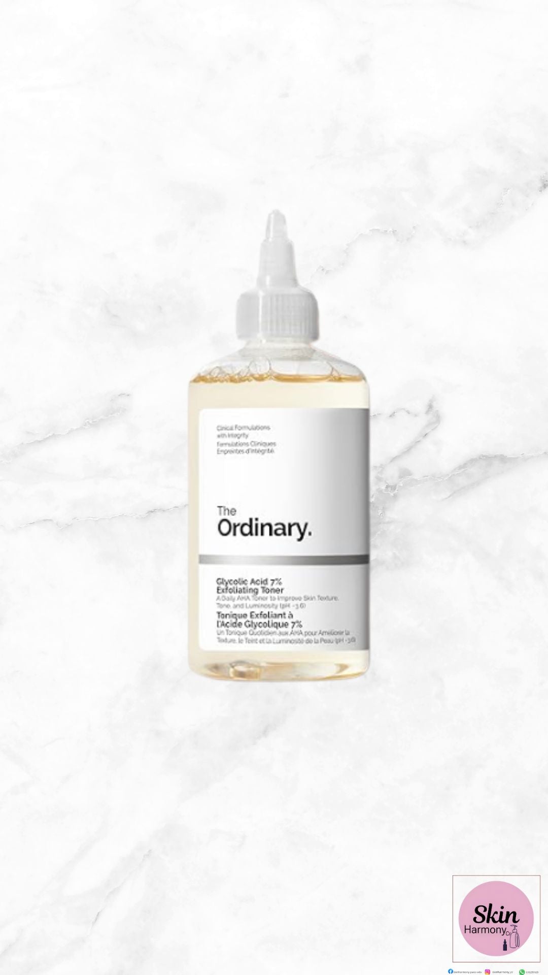 The Ordinary - Ácido Glicólico 7% Tonico