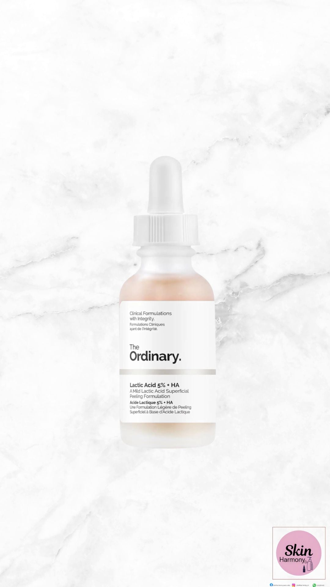 The Ordinary - Ácido Láctico 5% + HA