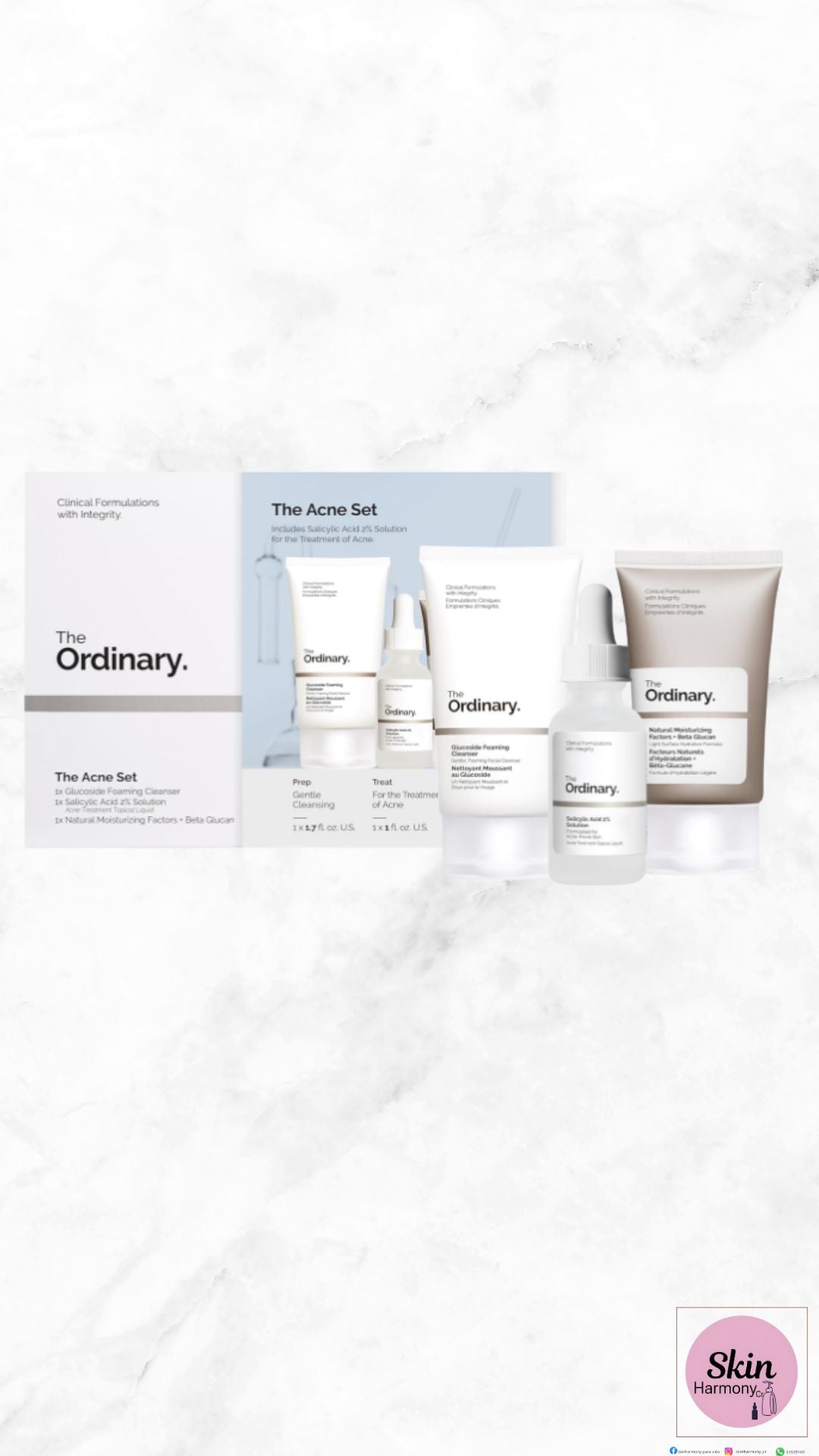 The Ordinary - Acne Set (3 productos)