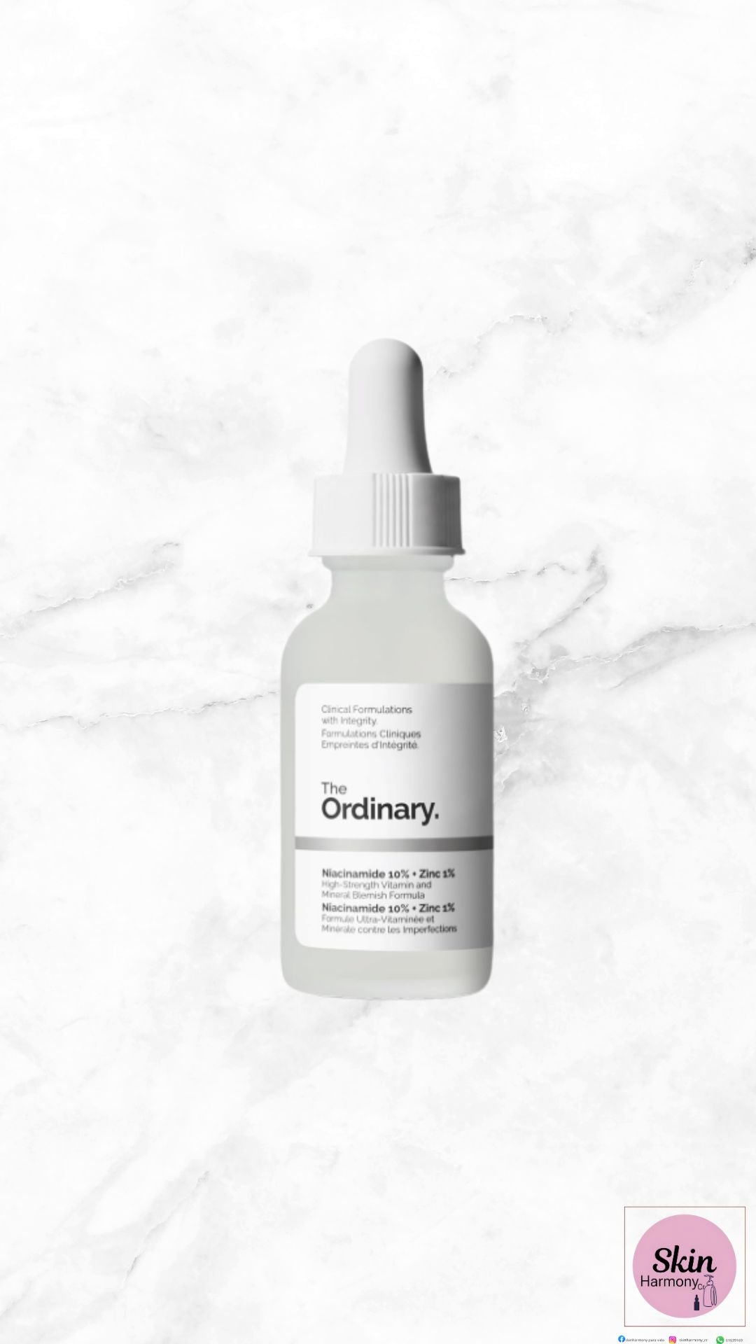 The Ordinary - Niacinamida 10% + 1% Zinc